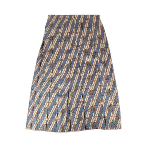 Gucci Patterned Pleated Skirt 'Multicolor'