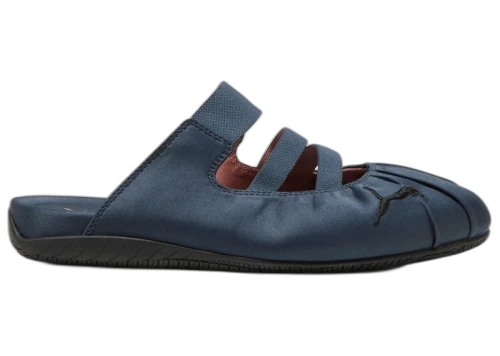 Puma Speedcat Mule Satin Blue Gray Soft Clay (Women's)