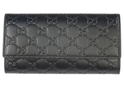 Gucci GG Continental Flap Wallet Black