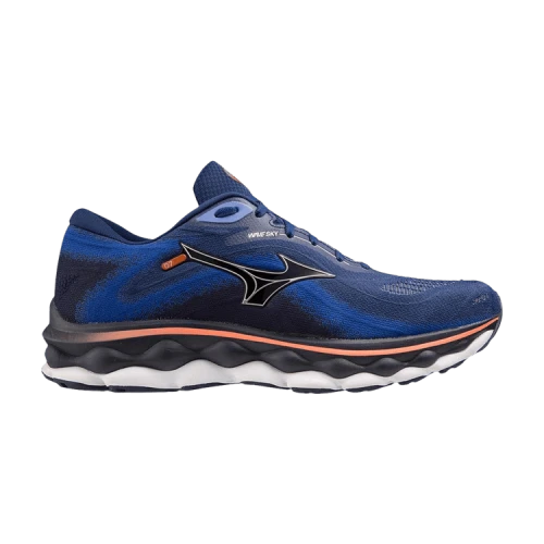 Mizuno Wave Sky 7 'Blue Depths Silver'