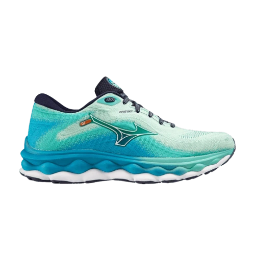 Mizuno Wave Sky 7 'Beveled Glass White' (Women's)
