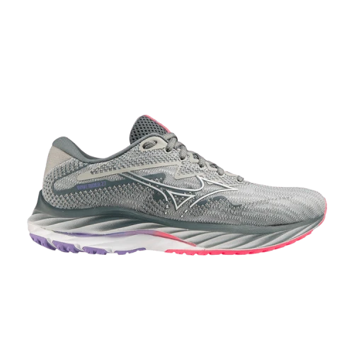 Mizuno Wave Rider 27 Wide 'Pearl Blue White' (Women's)