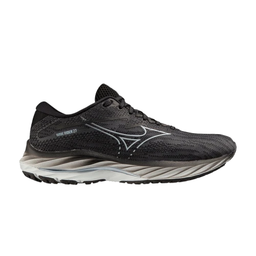 Mizuno Wave Rider 27 Wide 'Ebony Snowcrest' (Women's)