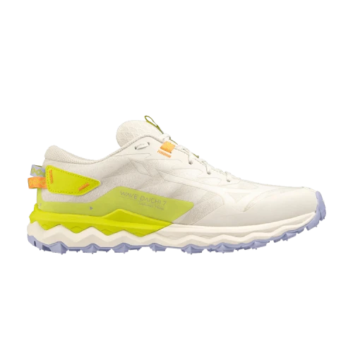 Mizuno Wave Daichi 7 Roxy 'Snow White Limeade' (Women's)