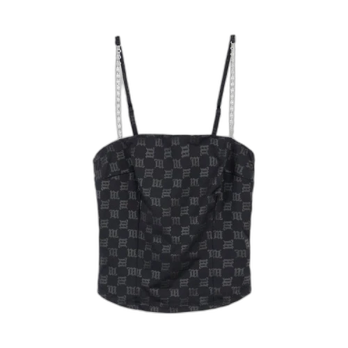 MISBHV Monogram Spaghetti Top 'Black'