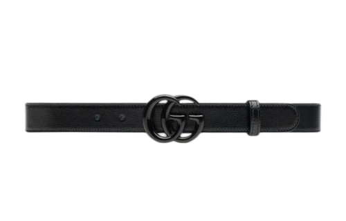 Gucci GG Marmont Thin Belt 'Black'