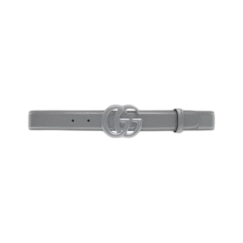 Gucci GG Marmont Thin Belt 'Grey'