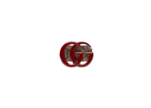 Gucci GG Marmont Belt Beige Red