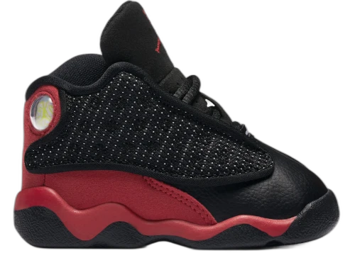 Jordan 13 Retro Black White True Red (TD)