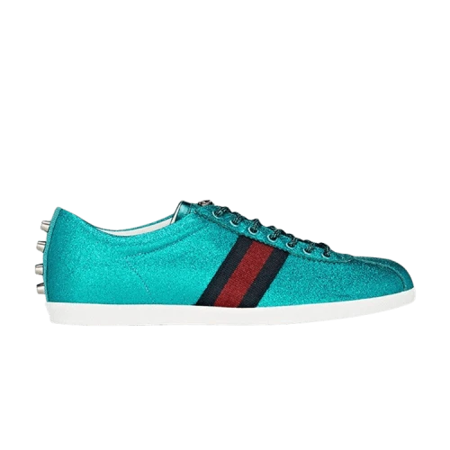 Gucci Glitter Web Low 'Danish Blue'