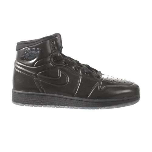 (GS) Air Jordan 1 Anodized 'Black'