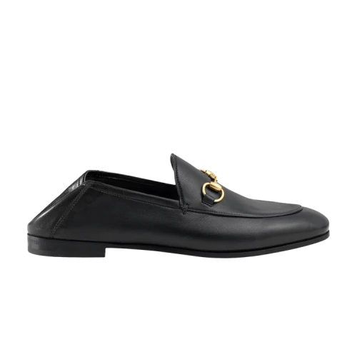 Gucci Leather Horsebit Loafer 'Black' (Women's)