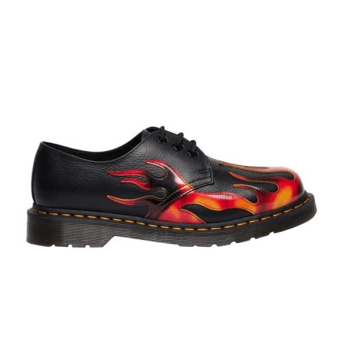 Dr. Martens 1461 Leather Oxford Black Flame