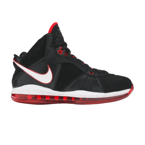 Nike LeBron 8 Black/White/Red