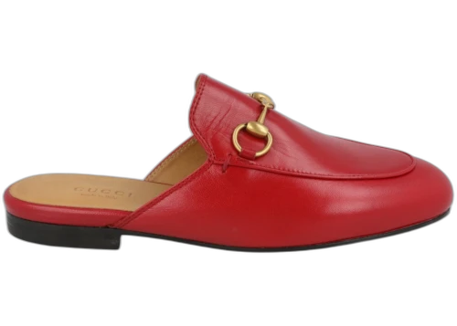 Gucci Princetown Mule Hibiscus Red (Women's)