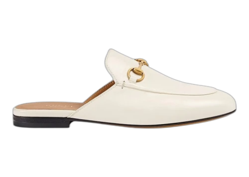 Gucci Princetown Slipper White Leather