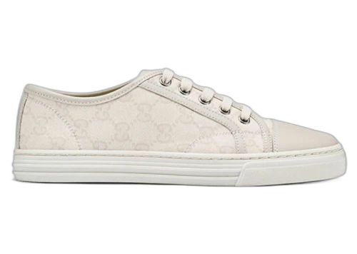 Gucci GG Low Cotton Washed White (Women's)