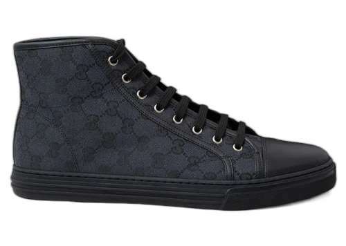 Gucci GG High Lead Black Logo Print
