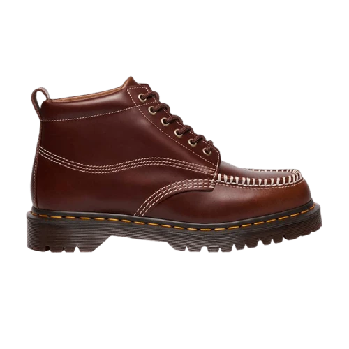 Dr. Martens Lowell Chukka Moc Toe Ankle Boot Brown Orleans
