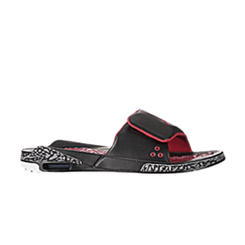 Air Jordan 3 Slide 'Black Cement Grey'