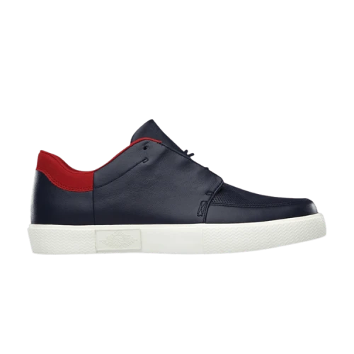 Jordan V.5 Grown Low 'Obsidian Varsity Red'