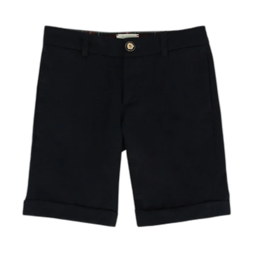 Gucci Kids Wool Bermuda Shorts 'Ink'