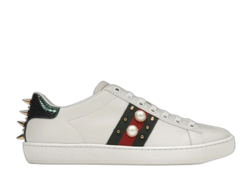 Gucci Ace Studded Pearl (Women's)
