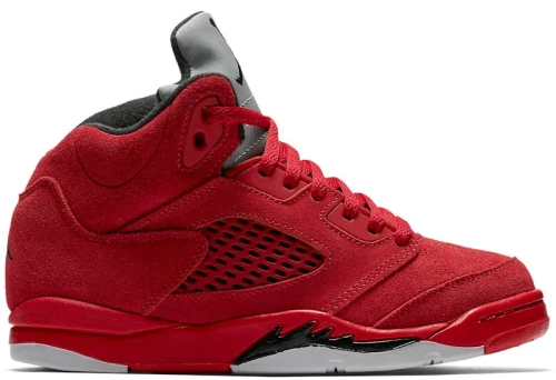 Jordan 5 Retro Red Suede (PS)