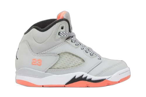 Air Jordan 5 Retro Wolf Grey Hot Lava PS