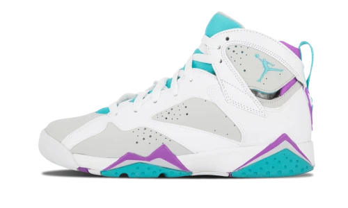 Jordan 7 Retro Neutral Grey Mineral Blue Bright Violet (GS)