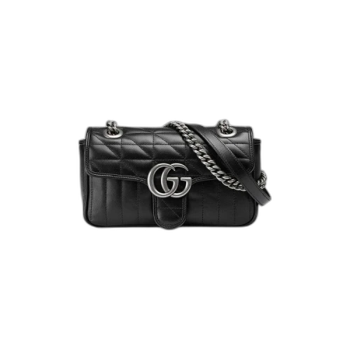 Gucci GG Marmont Mini Shoulder Bag 'Black'