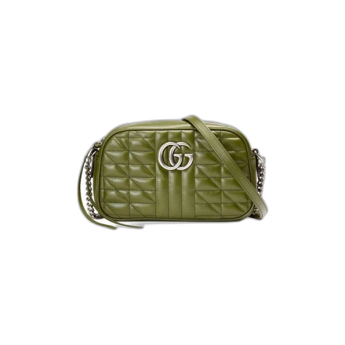 Gucci GG Marmont Small Shoulder Bag 'Olive'