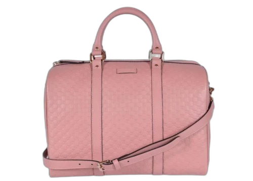 Gucci Boston MicroGuccissima Medium Pink