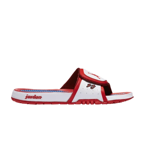 Air Jordan Hydro 2 Premier Red White Blue Slippers 'White Red Blue'