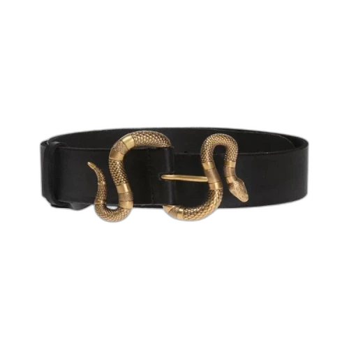 Gucci Snake Buckle Belt Black