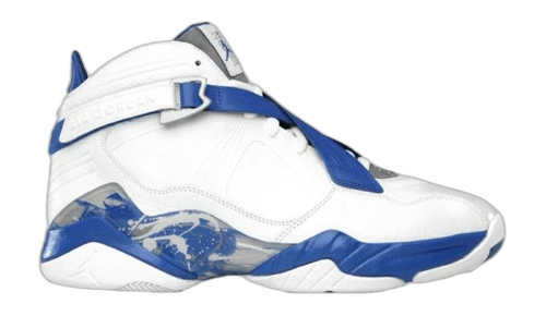 Jordan 8.0 White Silver