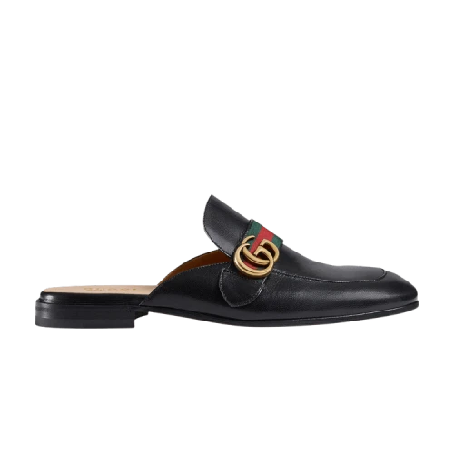 Gucci Princetown Slipper 'Double G - Black'
