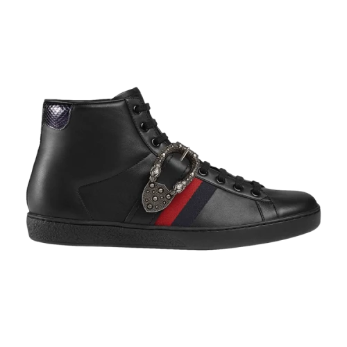 Gucci Ace High 'Dionysus Buckle - Black'