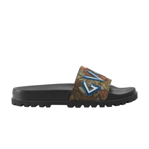 Gucci Floral Brocade Slide
