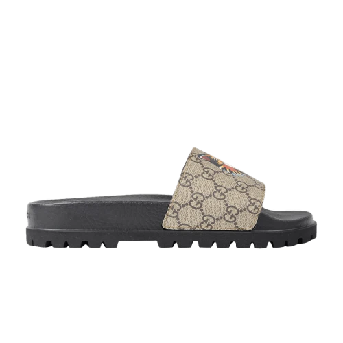 Gucci GG Supreme Slide 'Angry Cat'
