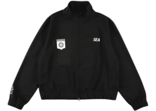 Playstation x Wind and Sea Track Jacket Black