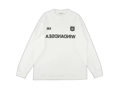 Playstation x Wind and Sea LS Tee White