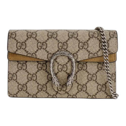 Gucci Dionysus GG Supreme Super Mini Bag 'Beige'