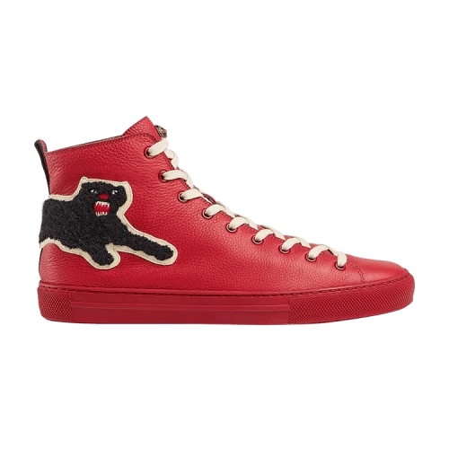 Gucci Leather High Top 'Panther'