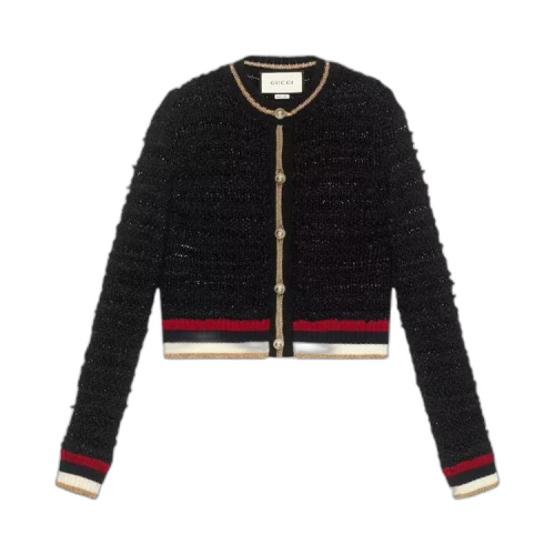 Gucci Knitted Cardigan 'Black'