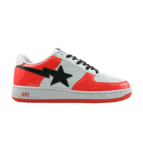 Bapesta FS-001 Low 'Gray Red'