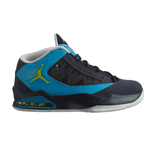 Jordan Flight-The-Power White/Dark Blue