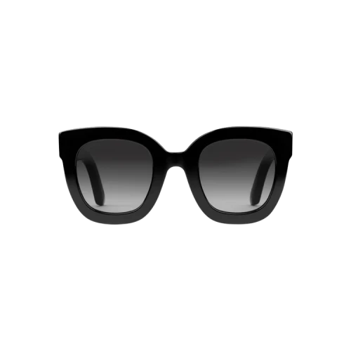 Gucci Round-Frame Acetate Sunglasses With Star 'Black'