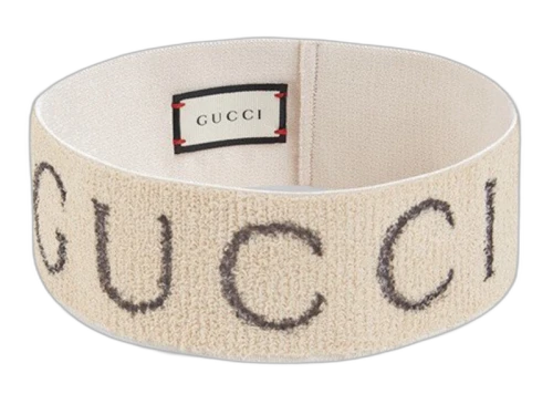 Gucci Logo Headband White