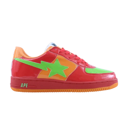 Bapesta FS-001 Low 'Red Green'